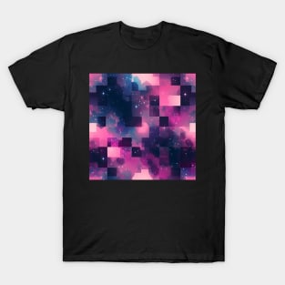 Boundless Space - Infinite Space Seamless Pattern T-Shirt